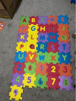 Baby Foam Letter Mat