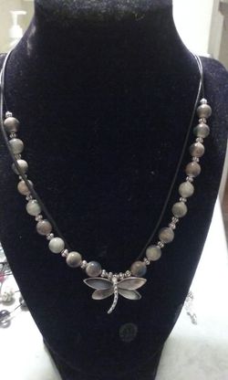 Beautiful Handmade Real Glass Beaded Necklaces w/Pendants