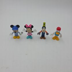 2016 Mattel Disney Minnie Goofy Donald Duck Mickey 2.75" Collectible Mini Figure