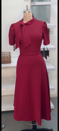 maggy london dress size 12, holiday,  pinup, retro, circle dress w/pockets