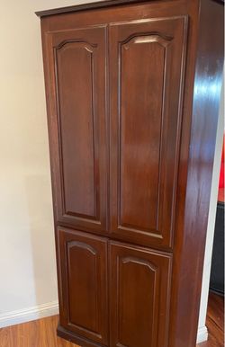 Wood corner cabinets