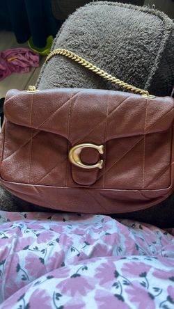 Coach brown tabby bag