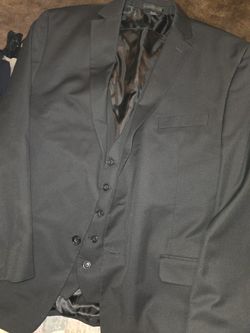 MENS DRESS JACKET AN VEST NO FLAWS PERFECT SEE ALL PICS SIZE XL SELLING TOGETHER