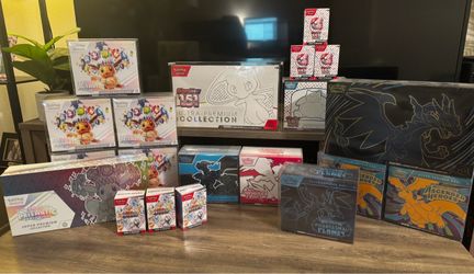 Pokemon Lot (ETBs, Booster Bundles, PC and UPC/SPCs)