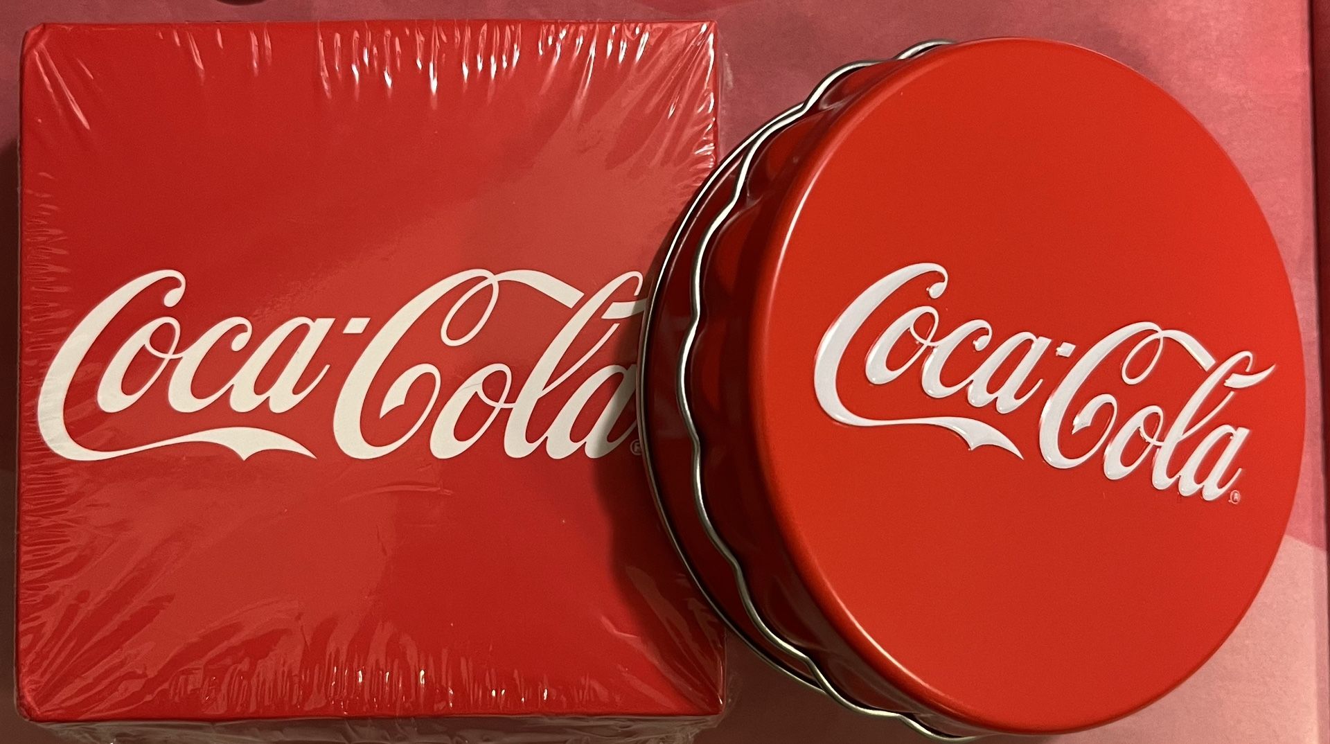 Silver Coca-Cola Bottle Cap W/Box & COA Mint Condition
