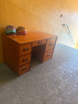 Vintage Wooden Desk / Writing Desk – $100 OBO – MUST GO TODAY!