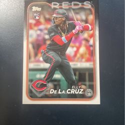 Ellie De La Cruz Baseball Card