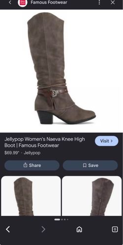 Women’s 9.5 Tan Heeled Boots