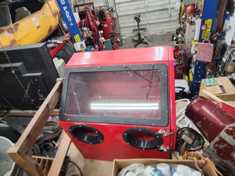 TWO Harbor Freight Blast Cabinates
