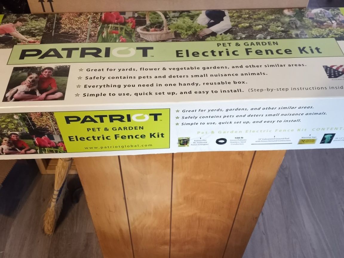 Pet And Garden Electric Fence Kit.