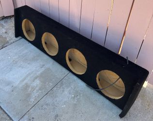 4-Hole Subwoofer Enclosure Box