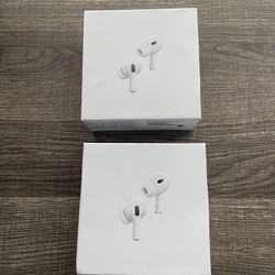 Two AirPod Pros 2nd Generation