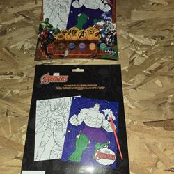 Halloween Coloring Paint Sets