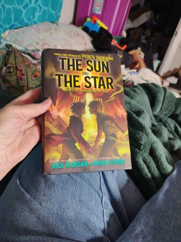 Rick R I O D A N N Mark O S H I R O The Sun And The Star A N I C O D I Angelo Adventure Hardback Book