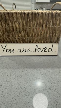 “You Are Loved” Sentimental Wooden Sign