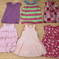 3T Summer Dresses - 6 Pieces