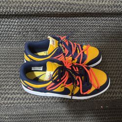 Nike Off White Dunk Low University Gold 