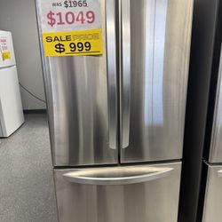 LG 30” Stainless Steel French Door Refrigerator 
