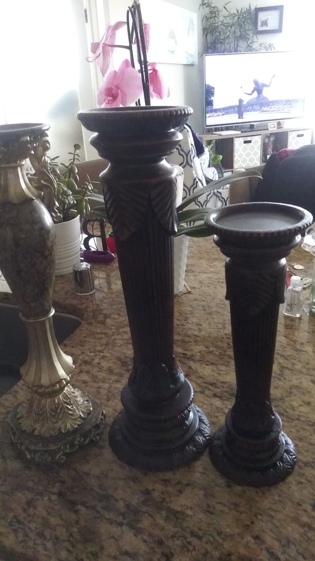 3 Candle Holders