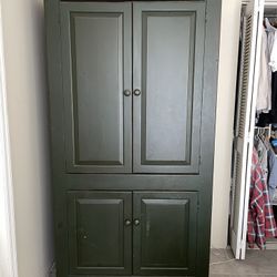 Wood Cabinet For TV (78H X 39.5W X 23D