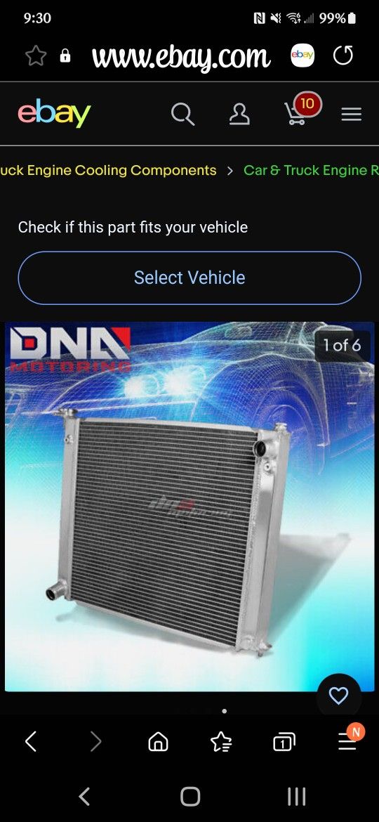 Racing Radiator NEW