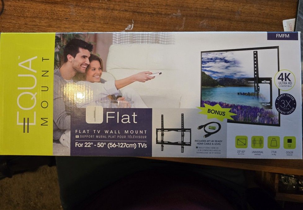 Equamount Flat TV Mount (22"-50")