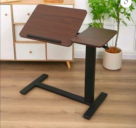 Adjustable Laptop Desk with Tilting Tabletop