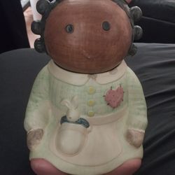 Antique Collectable Cookie Jar "Spice"