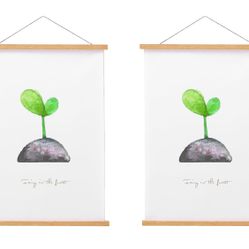 FALAMON 1 Pack Magnetic Poster Hanger Frame, 24x36 24x30 24x17