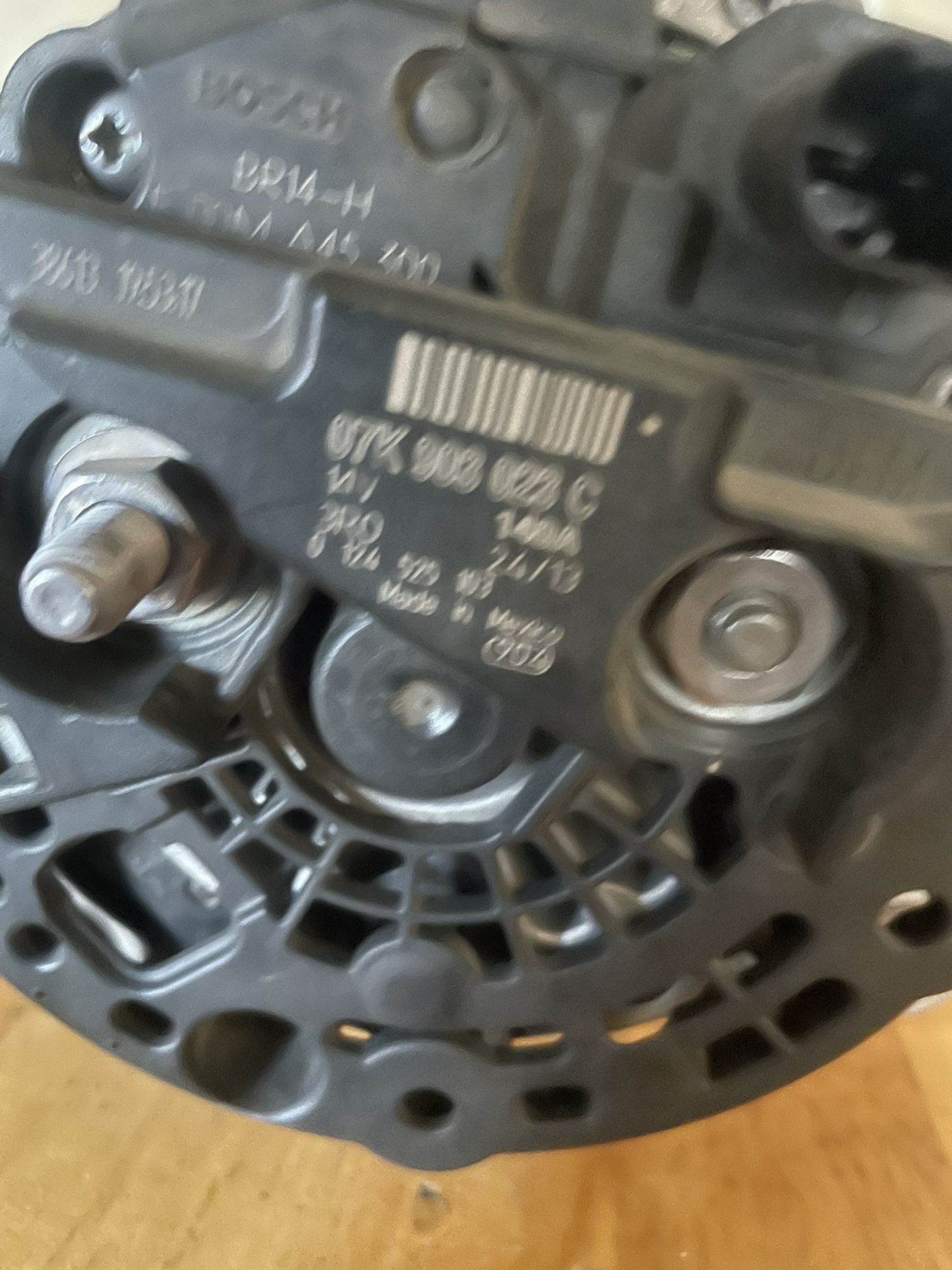 2013 Volkswagen Jetta Alternator Two Way $150 Or Best Offer I Belive It will Work In a 2013 Audi