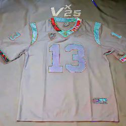 White Jersey Size Large