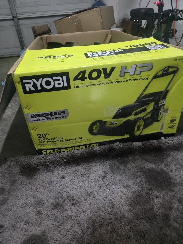Ryobi 40v HP Lawn mower