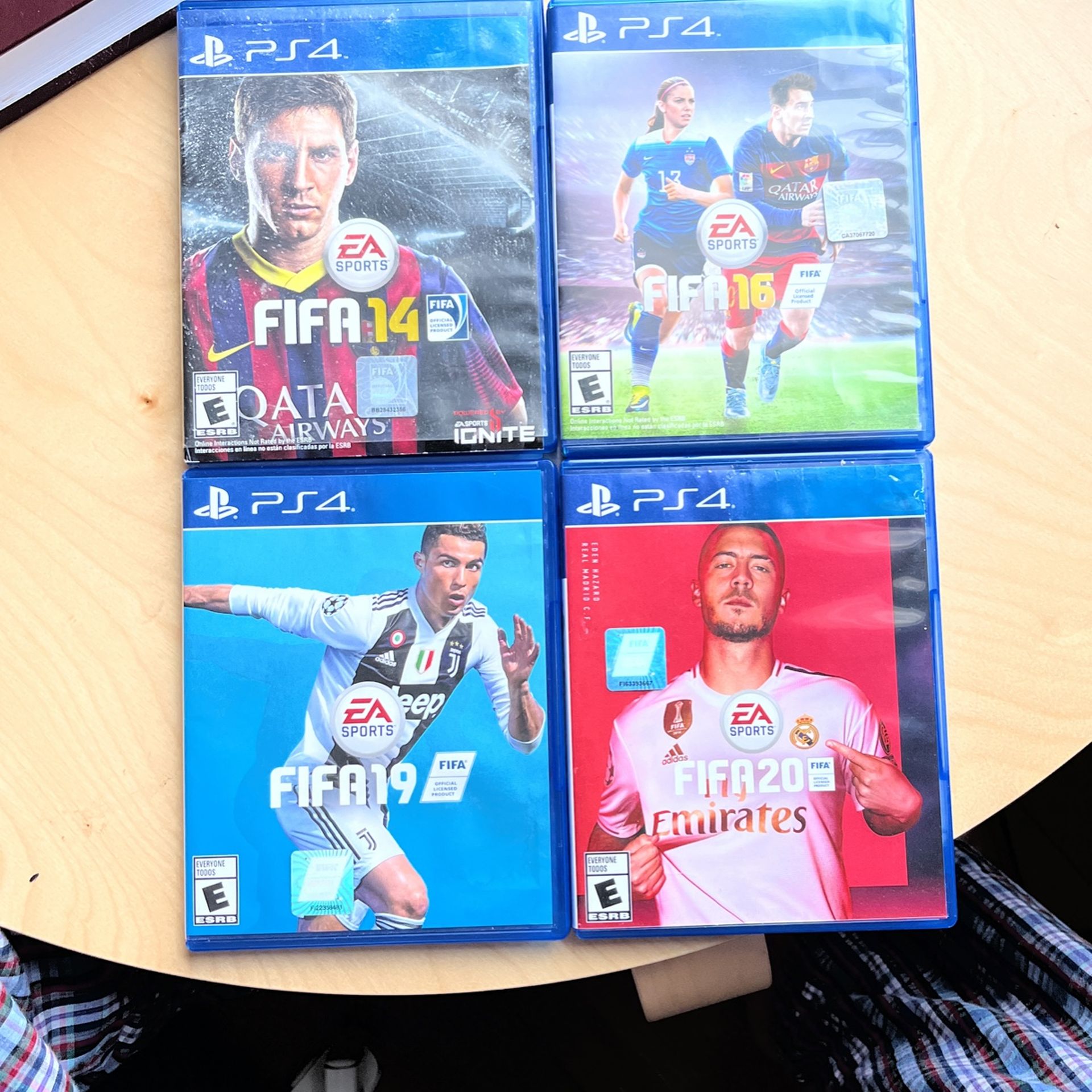Fifa 14, 16, 19, 20
