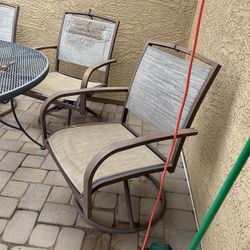 Free Patio Chairs (4)
