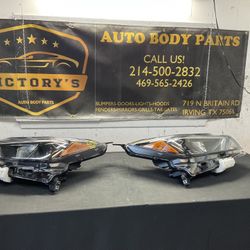 NISSAN LEAF 2018-2024 LH/RH HALOGEN HEADLIGHTS OEM