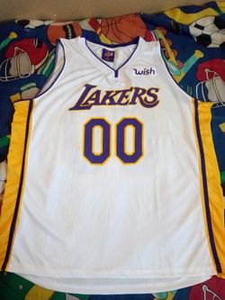 LAKERS JERSEY SIZE MEDIUM ADULT 