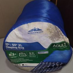 Adult XL Sleeping Bag $15