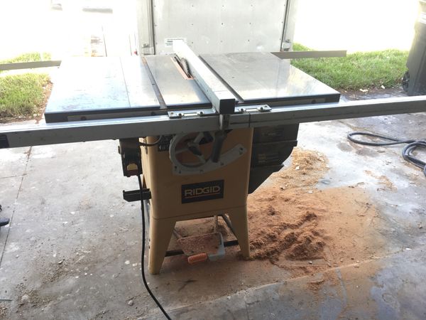 Ridgid 10 Hybrid Table Saw for Sale in Belleair FL - OfferUp