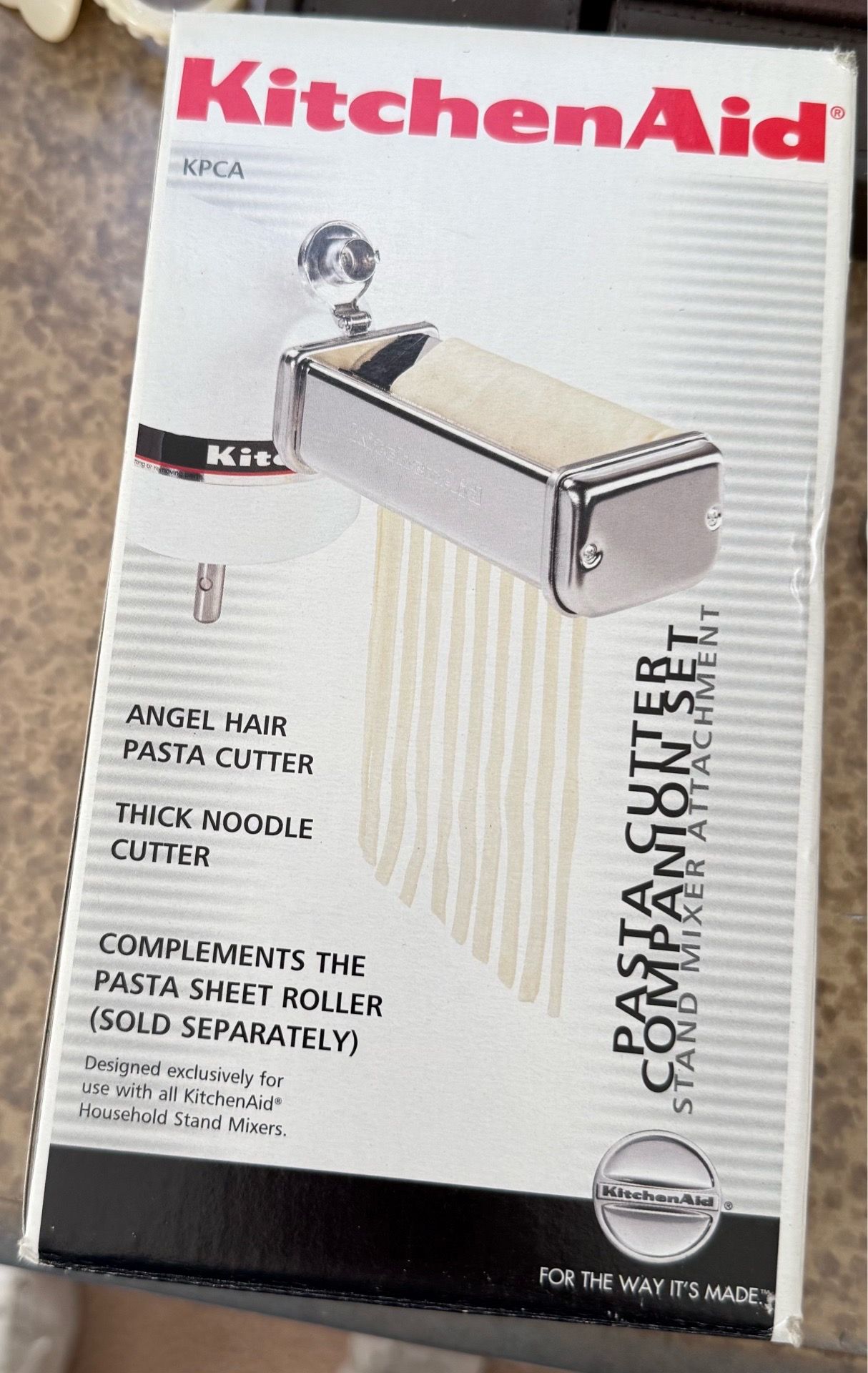 Kitchen aid pasta cutter