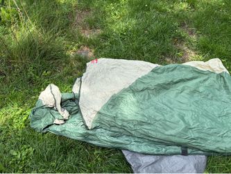 2 man tent includes all poles and stakes plus a cover and it all comes in a bag