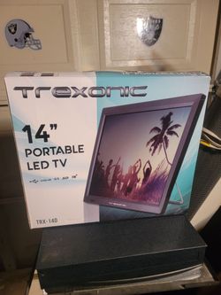 Trexonic Portable Rechargeable 14" LED TV