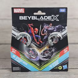 Hasbro Beyblade X Marvel Spider-Man 3-60F vs. Venom 3-80N Set
