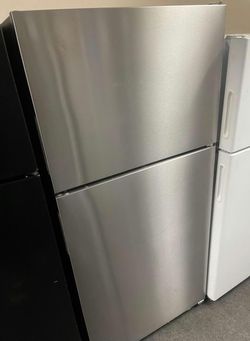 Stainless Steel Top Mount Fridge - Energy Efficient
