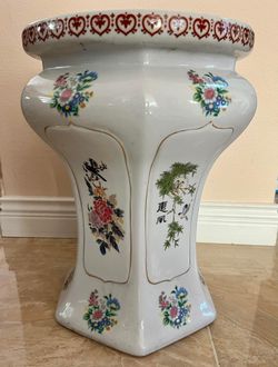 Ceramic Stand /stool 16”x11.5”  $70  