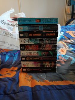 Iris Johansen Lovers - 9 Of Her Books