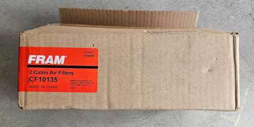 Frame Cabin Filter CF10135 for Acura