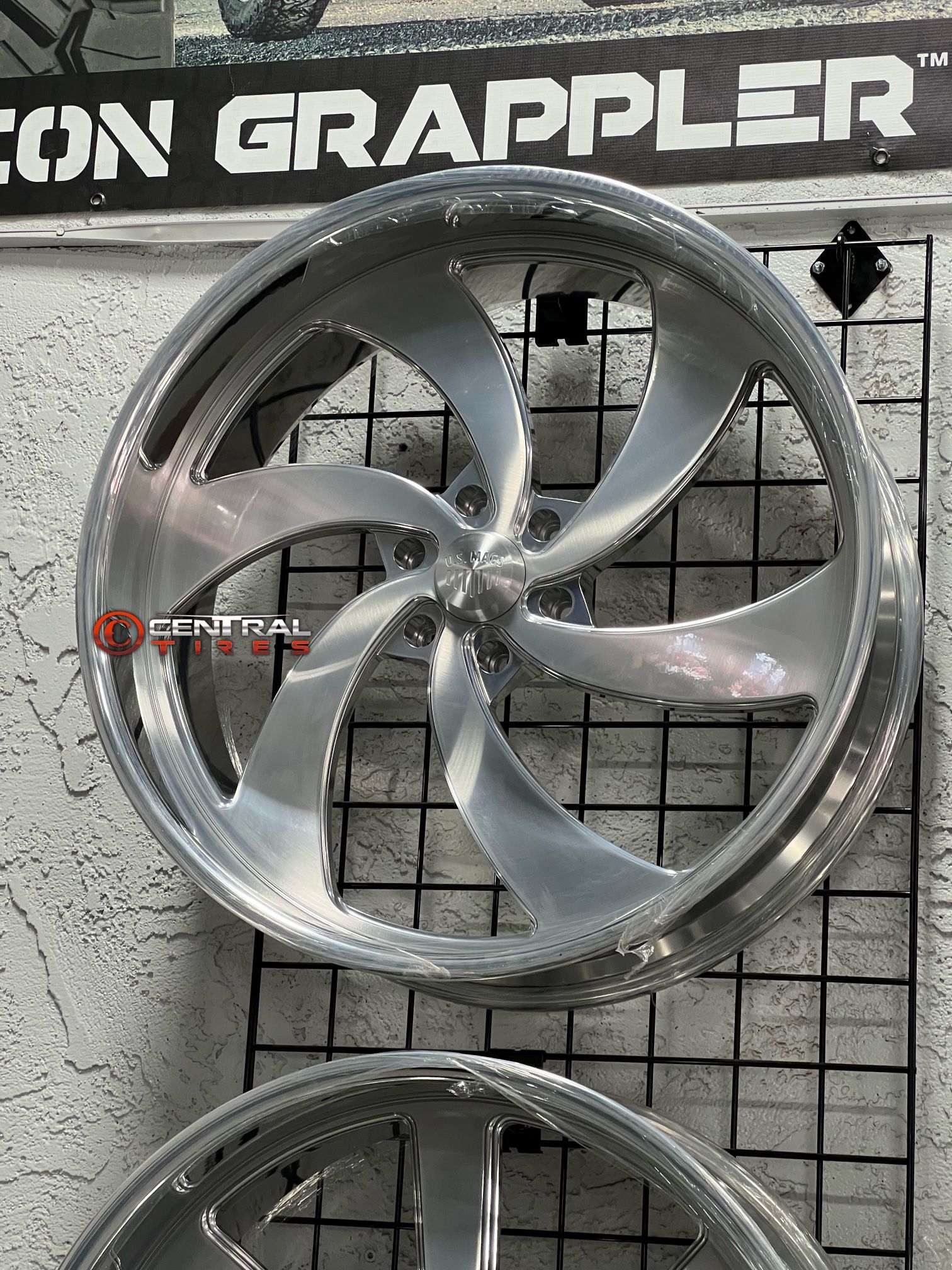 26” Us Mags Desperado 6 Billet Wheels 26x9 26x10 Direct Fit -no Cutting Needed. In Stock