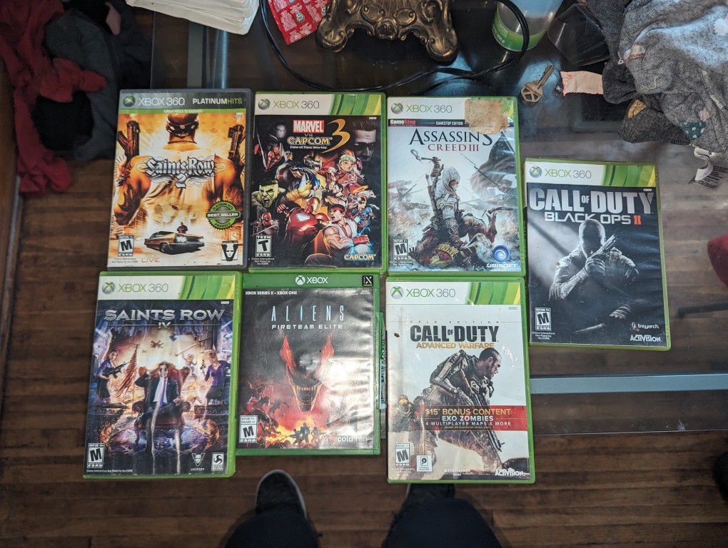 Xbox 360 Games And Movies 