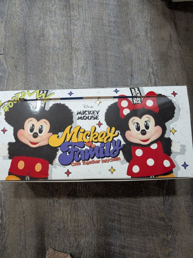 Popmart Authentic Mickey And Friends Plush Pendents Each 