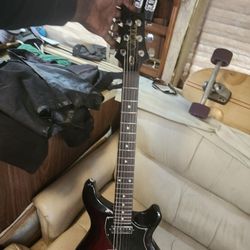 PRS S2 Vela Electric Guitar Scarlet Sunburst with Gigbag